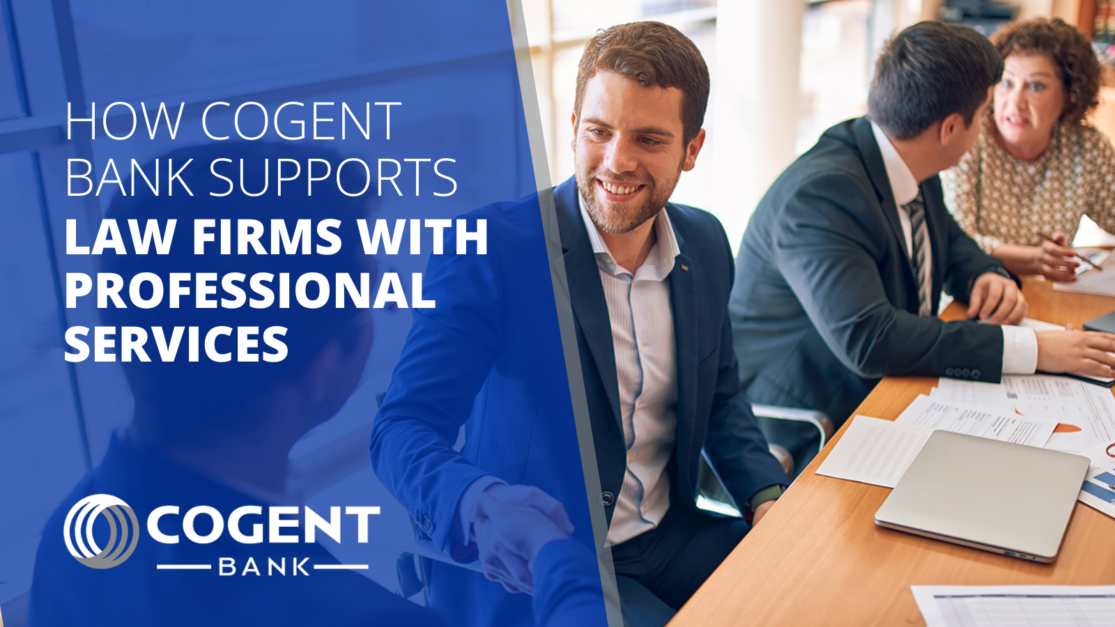 How Cogent Bank Supports Law Firms with Professional Services