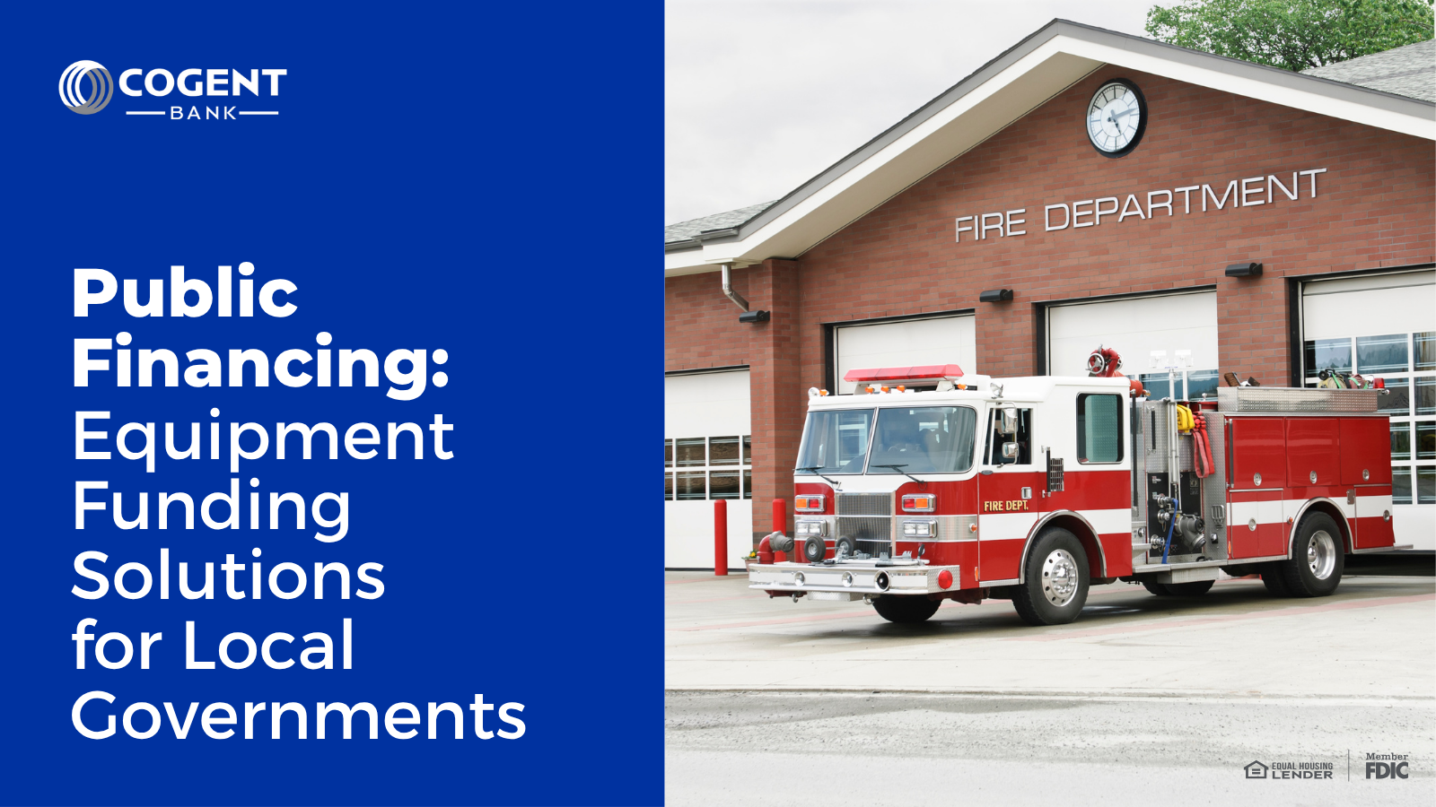 Public Financing: Equipment Funding Solutions for Local Governments